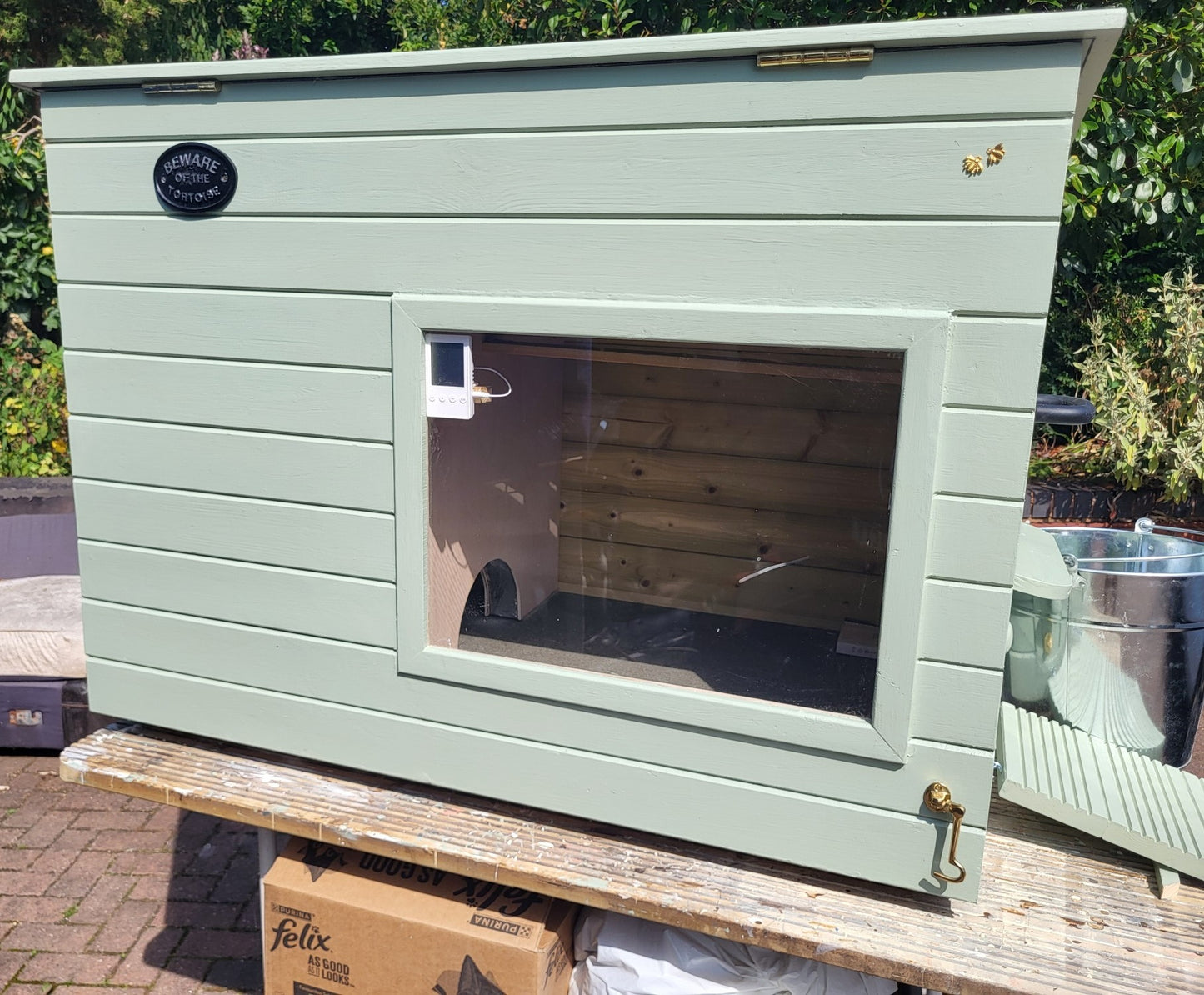 Insulated Tortoise House
