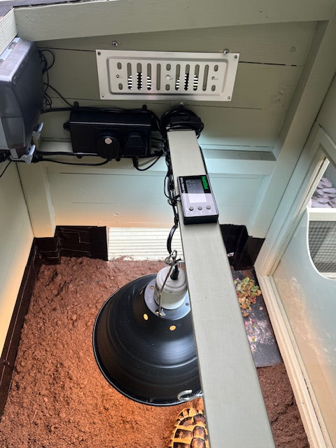 Insulated Tortoise House