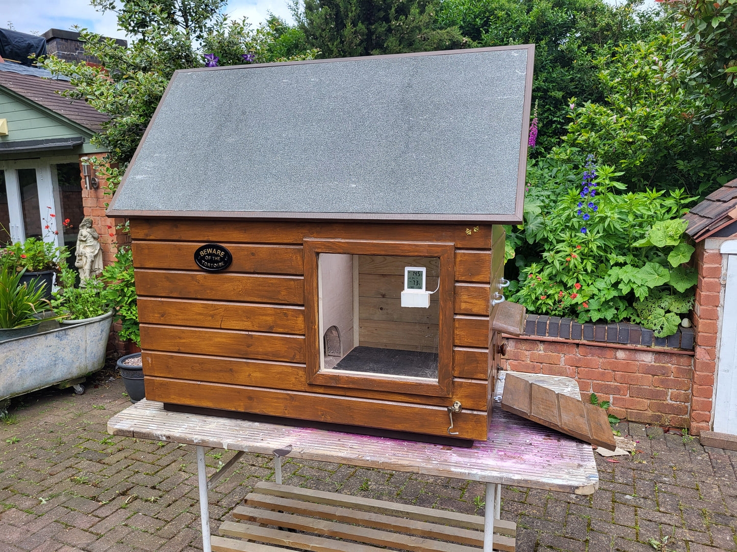 DRAFT PROOFED TORTOISE HOUSE