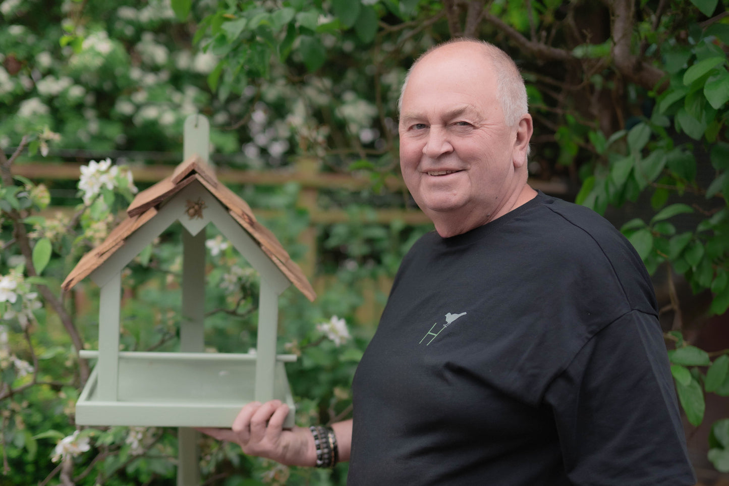 Wall Mounted Bird Table — Handmade to Order