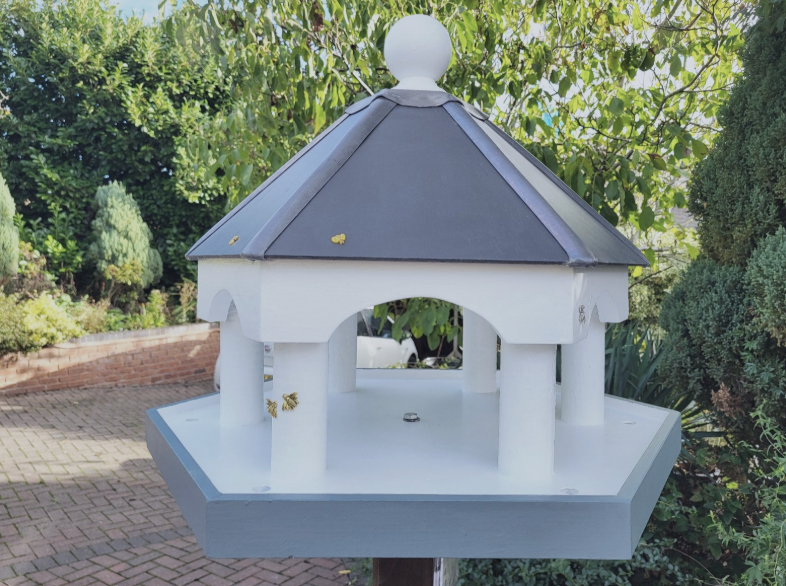The Castle — Handmade Hexagonal Bird Table