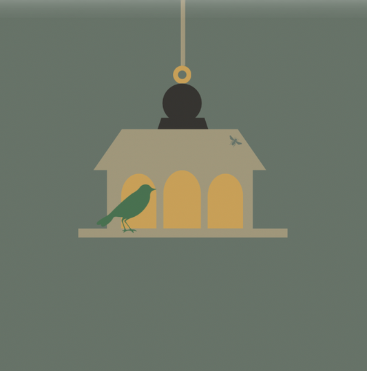 The Hanging Bird Table — Castle, Hacienda & Omega Styles